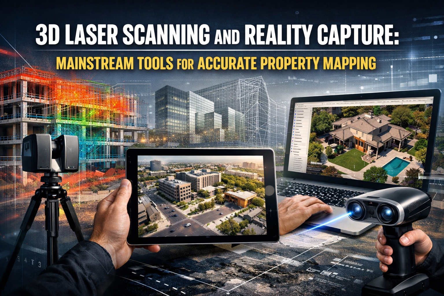 3D Laser Scanning and Reality Capture: Mainstream Tools for Accurate Property Mapping