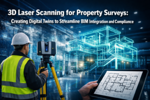 3D Laser Scanning for Property Surveys: Creating Digital Twins to Streamline BIM Integration and Compliance