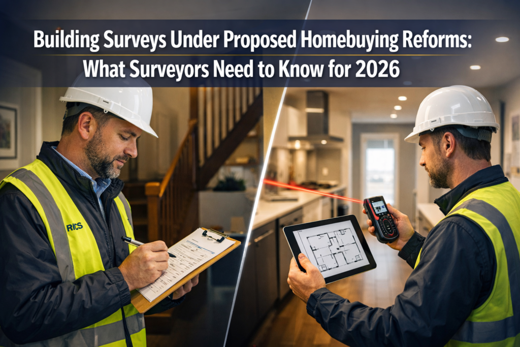 Building Surveys Under Proposed Homebuying Reforms: What Surveyors Need to Know for 2026