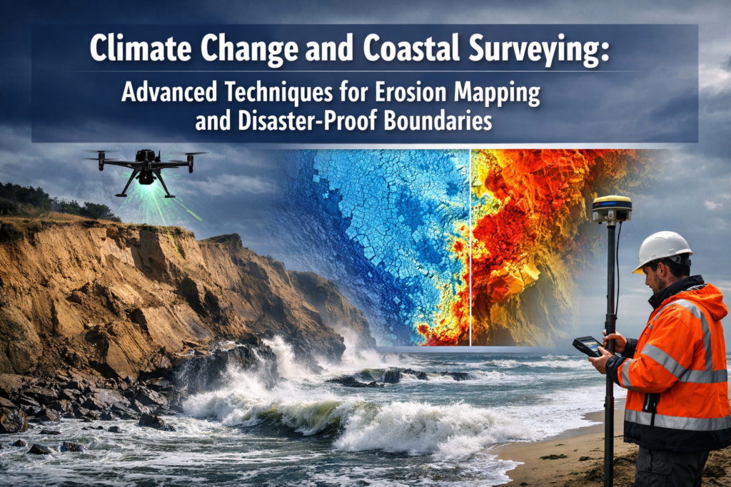 Climate Change and Coastal Surveying: Advanced Techniques for Erosion Mapping and Disaster-Proof Boundaries