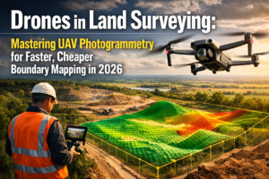 Drones in Land Surveying: Mastering UAV Photogrammetry for Faster, Cheaper Boundary Mapping in 2026