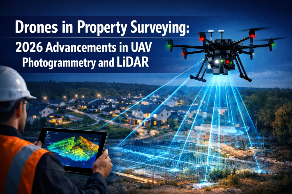 Drones in Property Surveying: 2026 Advancements in UAV Photogrammetry and LiDAR