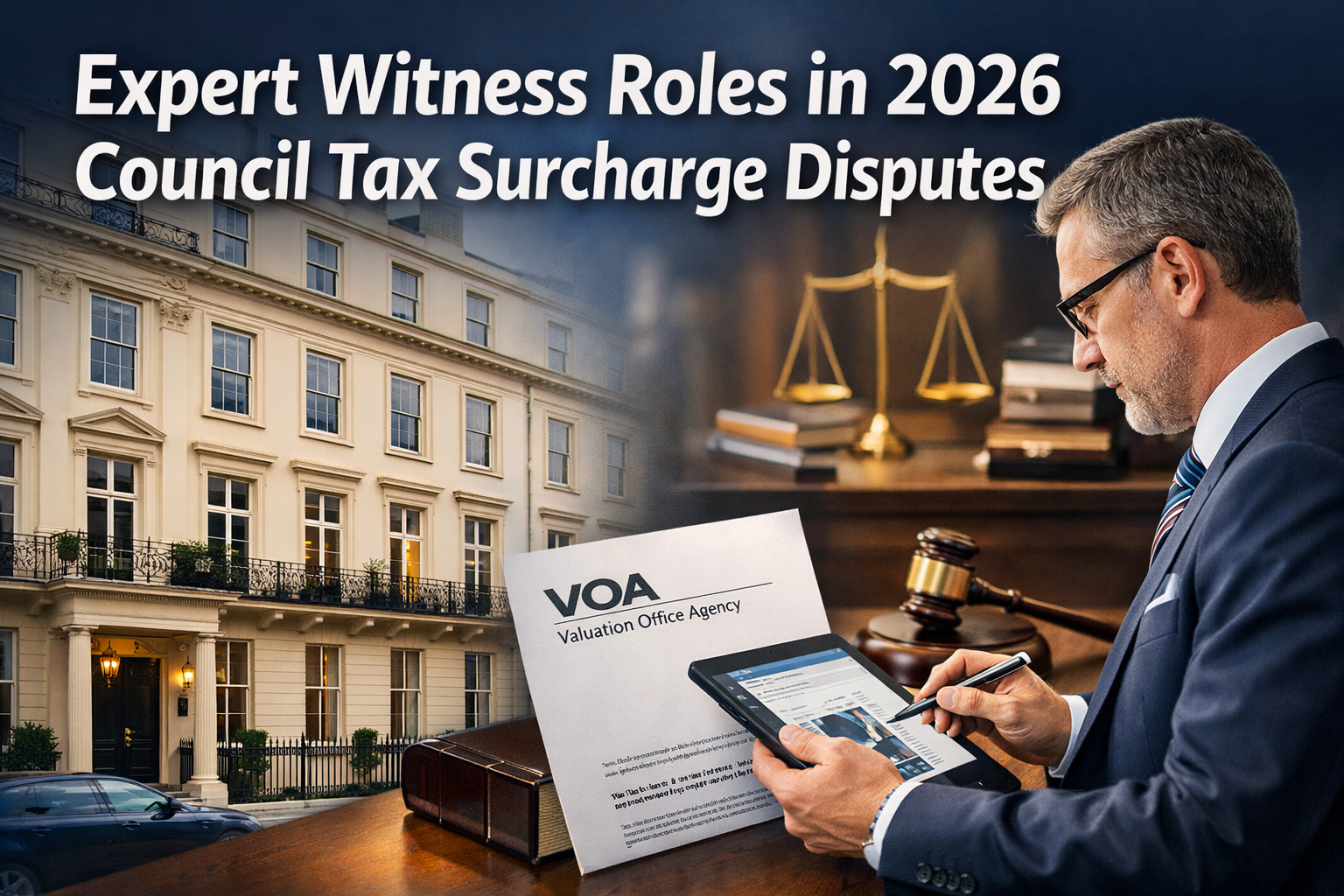 Expert Witness Roles in 2026 Council Tax Surcharge Disputes: Valuation Evidence for High-Value Property Owners