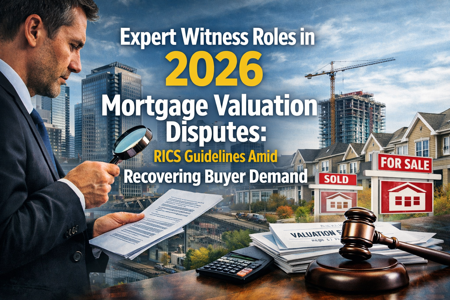 Expert Witness Roles in 2026 Mortgage Valuation Disputes: RICS Guidelines Amid Recovering Buyer Demand