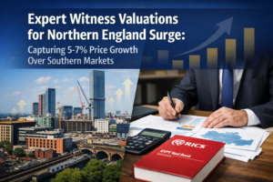 Expert Witness Valuations for Northern England Surge: Capturing 5-7% Price Growth Over Southern Markets