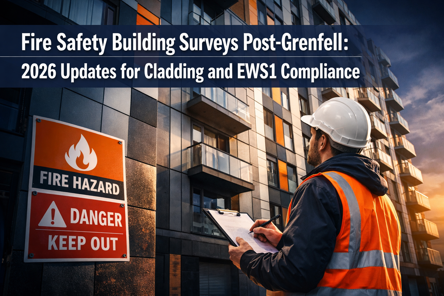 Fire Safety Building Surveys Post-Grenfell: 2026 Updates for Cladding and EWS1 Compliance