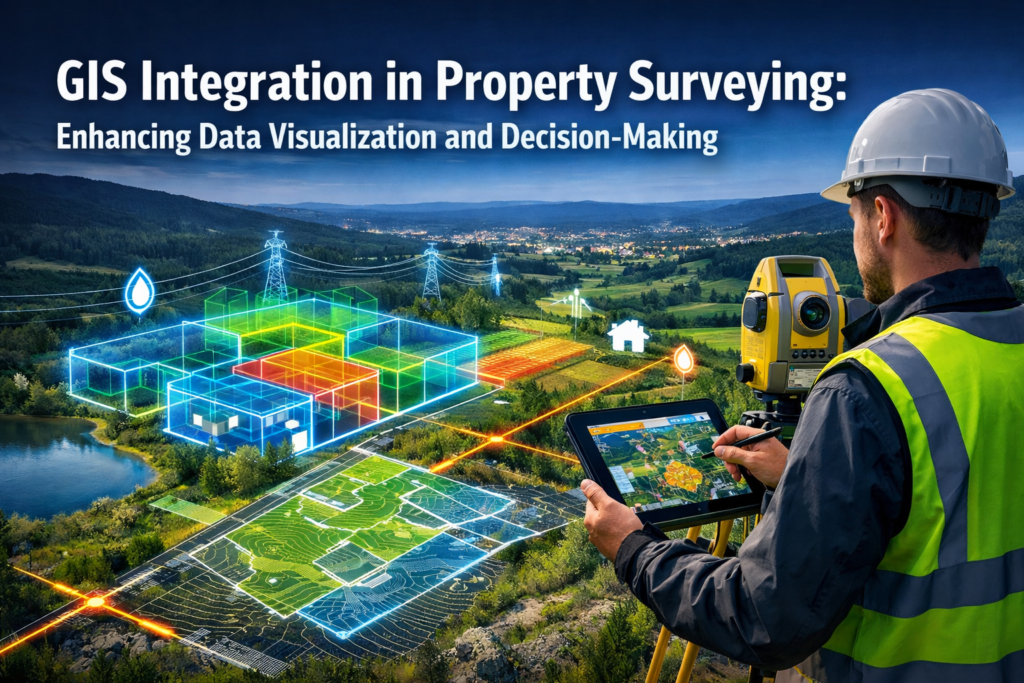 GIS Integration in Property Surveying: Enhancing Data Visualization and Decision-Making