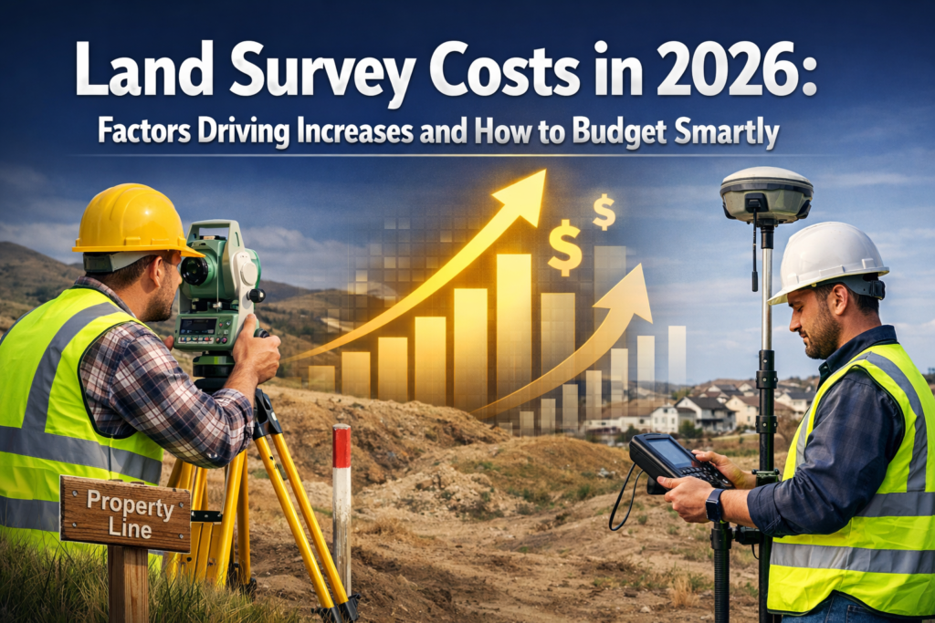 Land Survey Costs in 2026: Factors Driving Increases and How to Budget Smartly