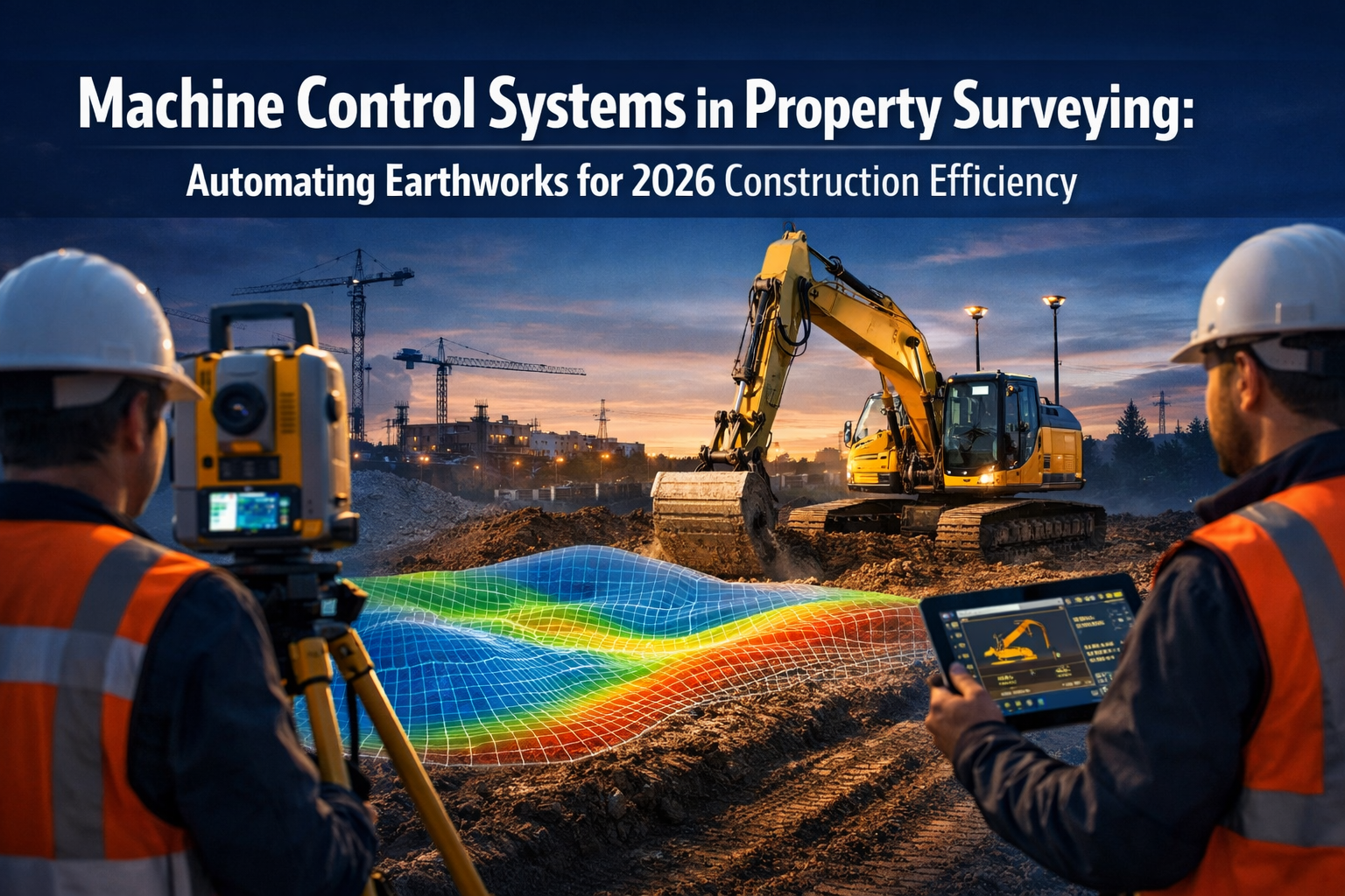 Machine Control Systems in Property Surveying: Automating Earthworks for 2026 Construction Efficiency