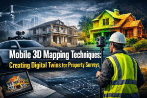 Mobile 3D Mapping Techniques: Creating Digital Twins for Property Surveys
