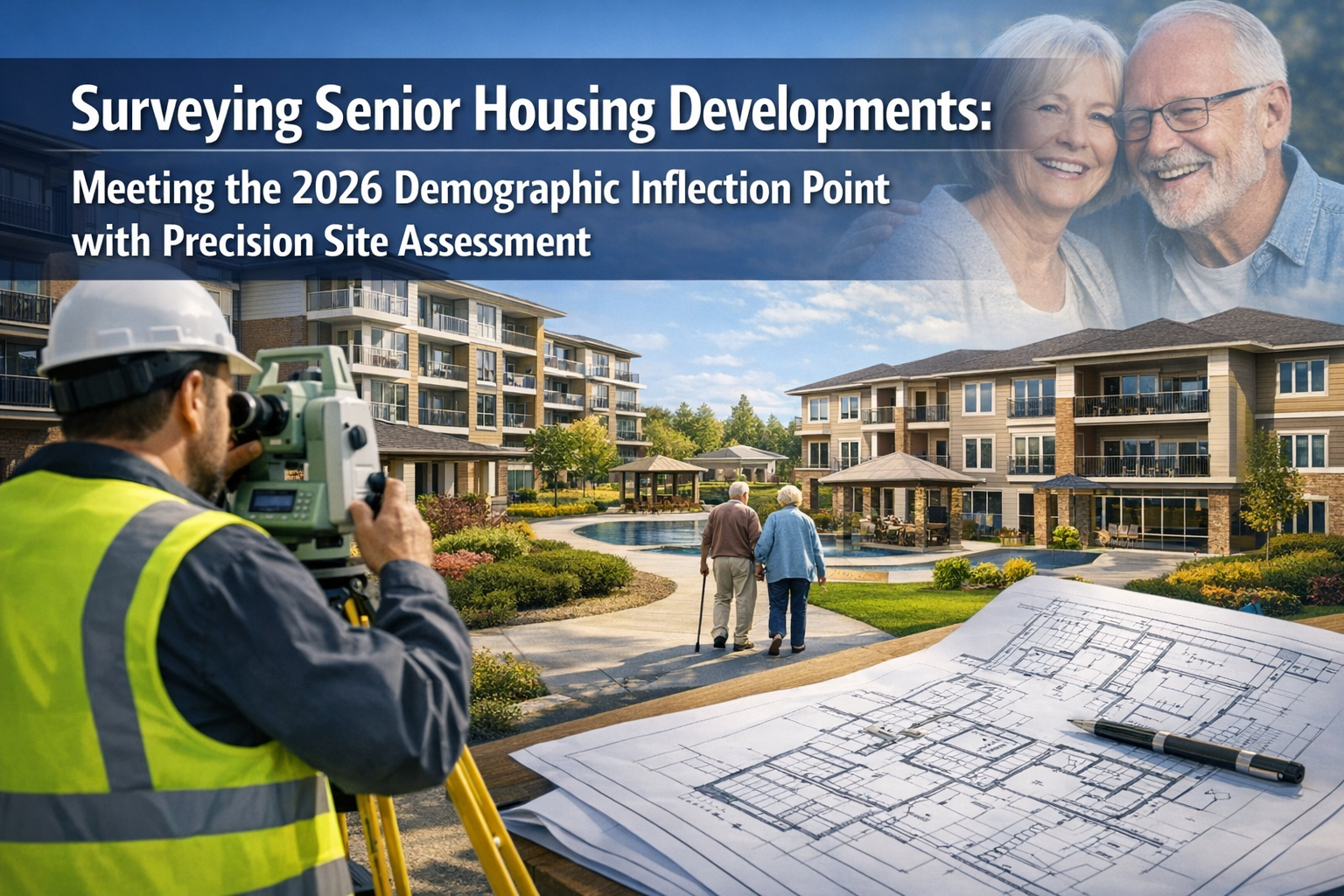 Surveying Senior Housing Developments: Meeting the 2026 Demographic Inflection Point with Precision Site Assessment