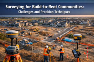 Surveying for Build-to-Rent Communities: Challenges and Precision Techniques