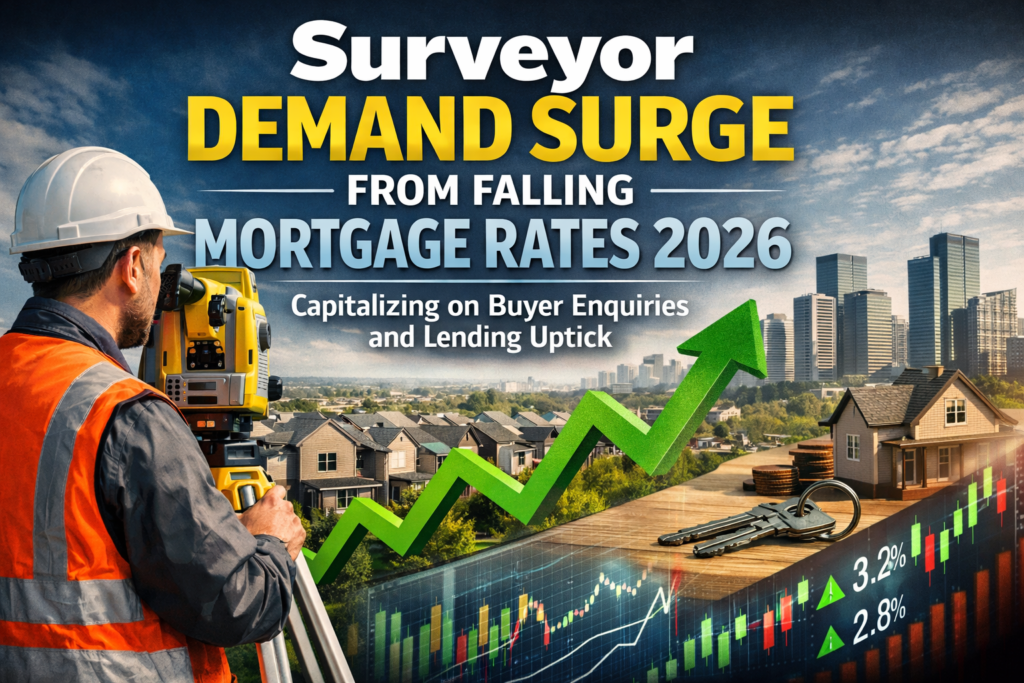 Surveyor Demand Surge from Falling Mortgage Rates 2026: Capitalizing on Buyer Enquiries and Lending Uptick