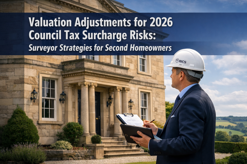 Valuation Adjustments for 2026 Council Tax Surcharge Risks: Surveyor Strategies for Second Homeowners