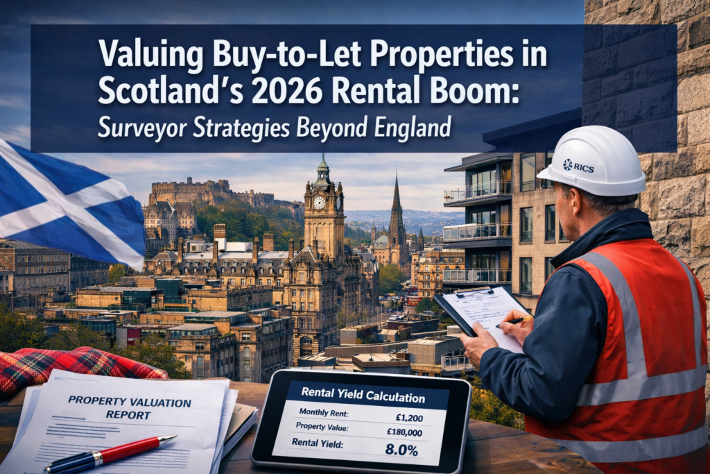 Valuing Buy-to-Let Properties in Scotland's 2026 Rental Boom: Surveyor Strategies Beyond England