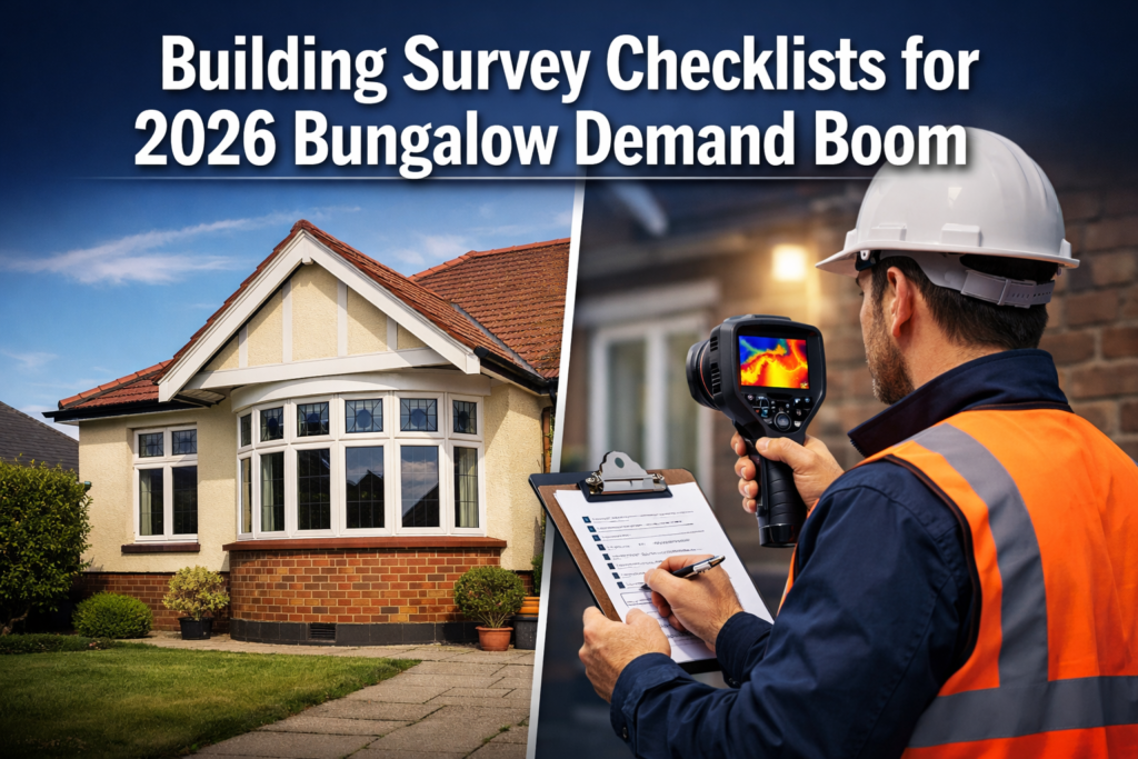 Building Survey Checklists for 2026 Bungalow Demand Boom: Assessing Retrofit Potential in Undersupplied Markets