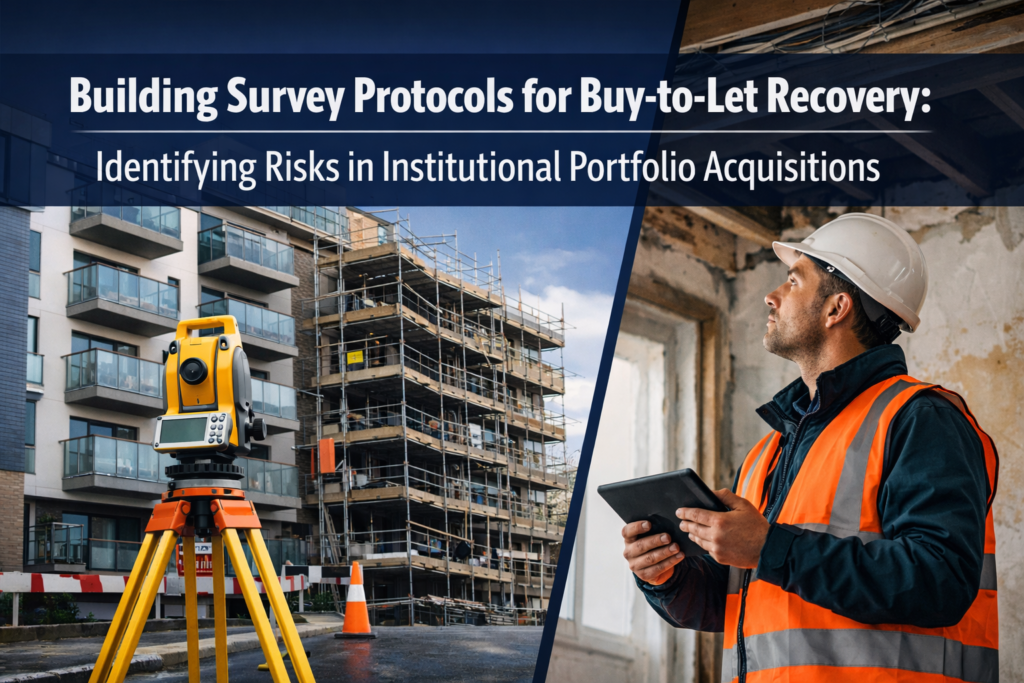 Building Survey Protocols for Buy-to-Let Recovery: Identifying Risks in Institutional Portfolio Acquisitions