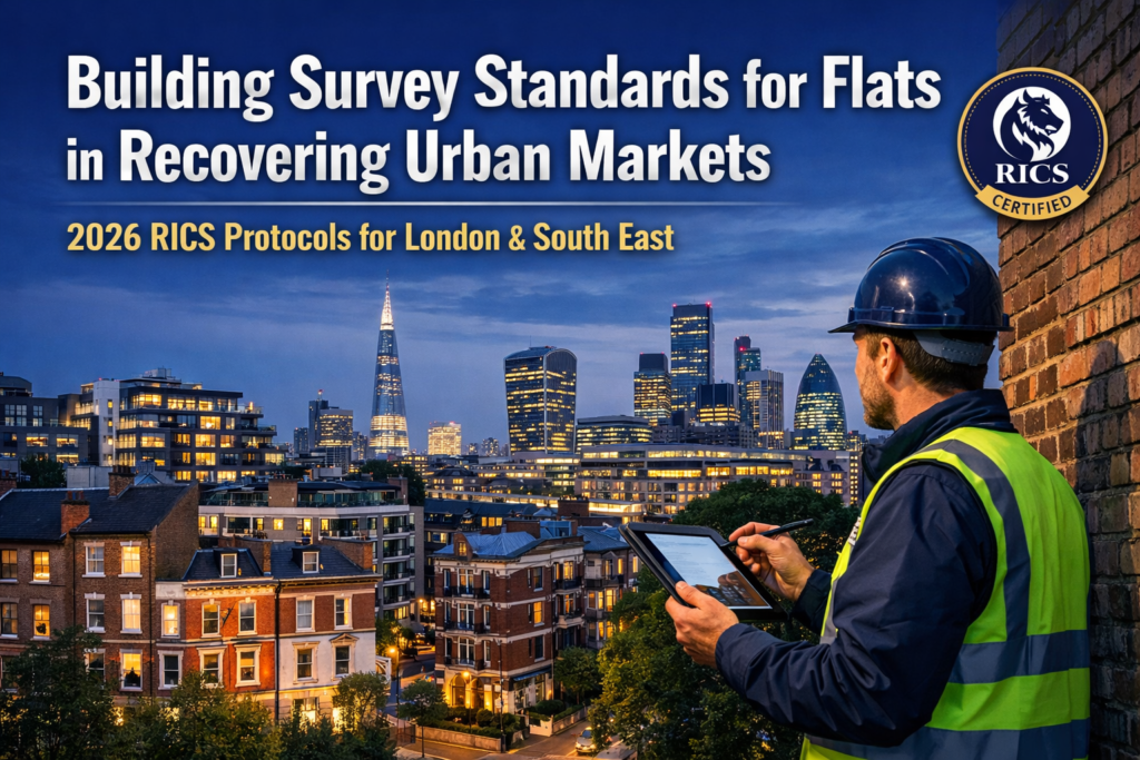 Building Survey Standards for Flats in Recovering Urban Markets: Adapting RICS Protocols for London and South East Properties in 2026