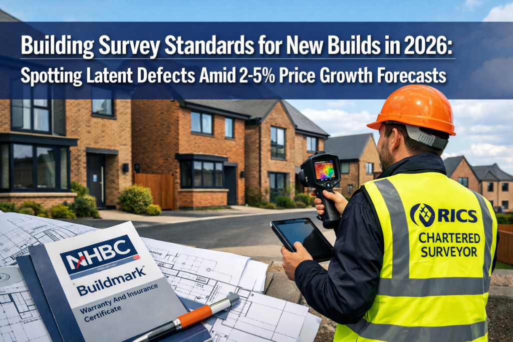 Building Survey Standards for New Builds in 2026: Spotting Latent Defects Amid 2-5% Price Growth Forecasts