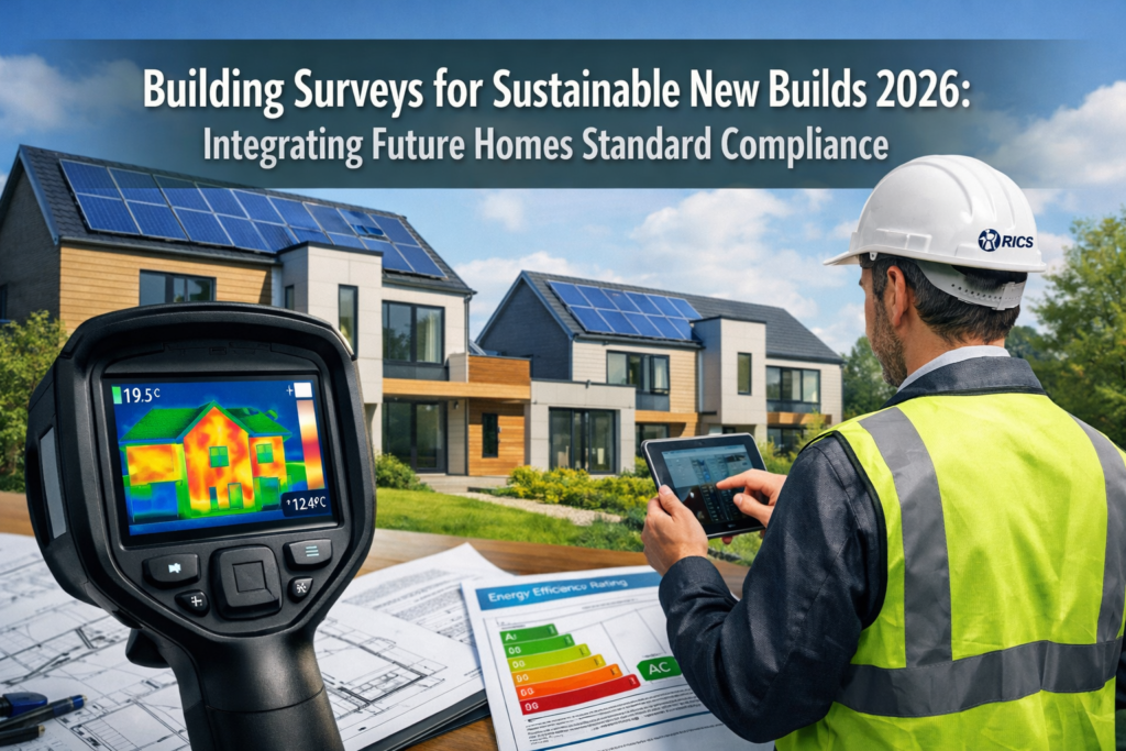 Building Surveys for Sustainable New Builds 2026: Integrating Future Homes Standard Compliance