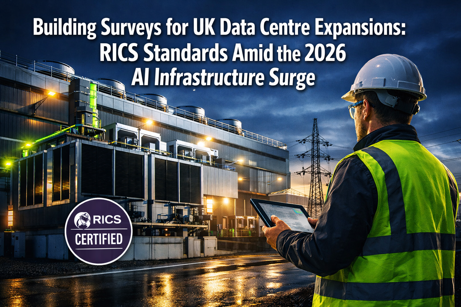 Building Surveys for UK Data Centre Expansions: RICS Standards Amid the 2026 AI Infrastructure Surge