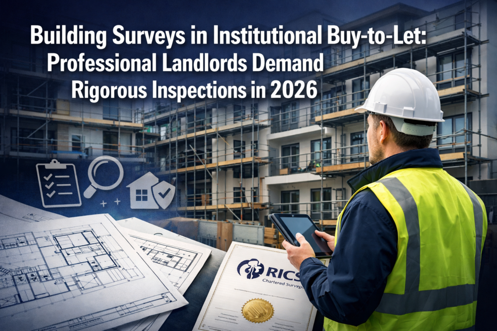 Building Surveys in Institutional Buy-to-Let: Why Professional Landlords Are Driving Demand for Rigorous Property Inspections in 2026