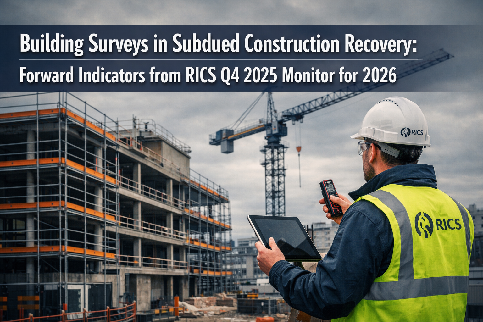 Building Surveys in Subdued Construction Recovery: Forward Indicators from RICS Q4 2025 Monitor for 2026