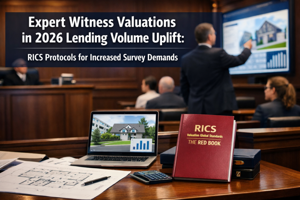 Expert Witness Valuations in 2026 Lending Volume Uplift: RICS Protocols for Increased Survey Demands