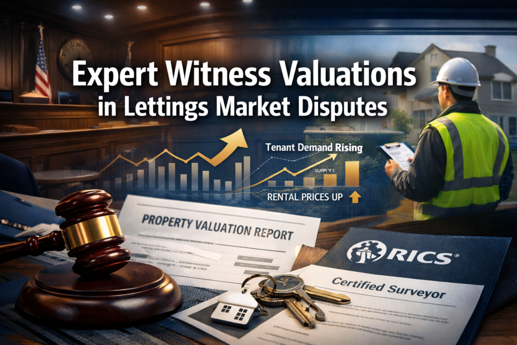 Expert Witness Valuations in Lettings Market Disputes: Defending Assessments as Tenant Demand Surges and Supply Constraints Tighten