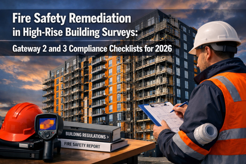 Fire Safety Remediation in High-Rise Building Surveys: Gateway 2 and 3 Compliance Checklists for 2026