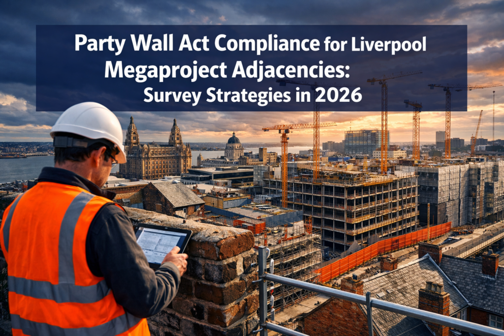Party Wall Act Compliance for Liverpool Megaproject Adjacencies: Survey Strategies in 2026 Infrastructure Growth