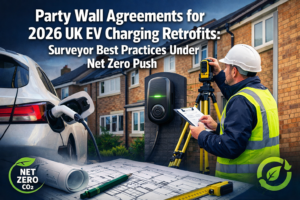 Party Wall Agreements for 2026 UK EV Charging Retrofits: Surveyor Best Practices Under Net Zero Push
