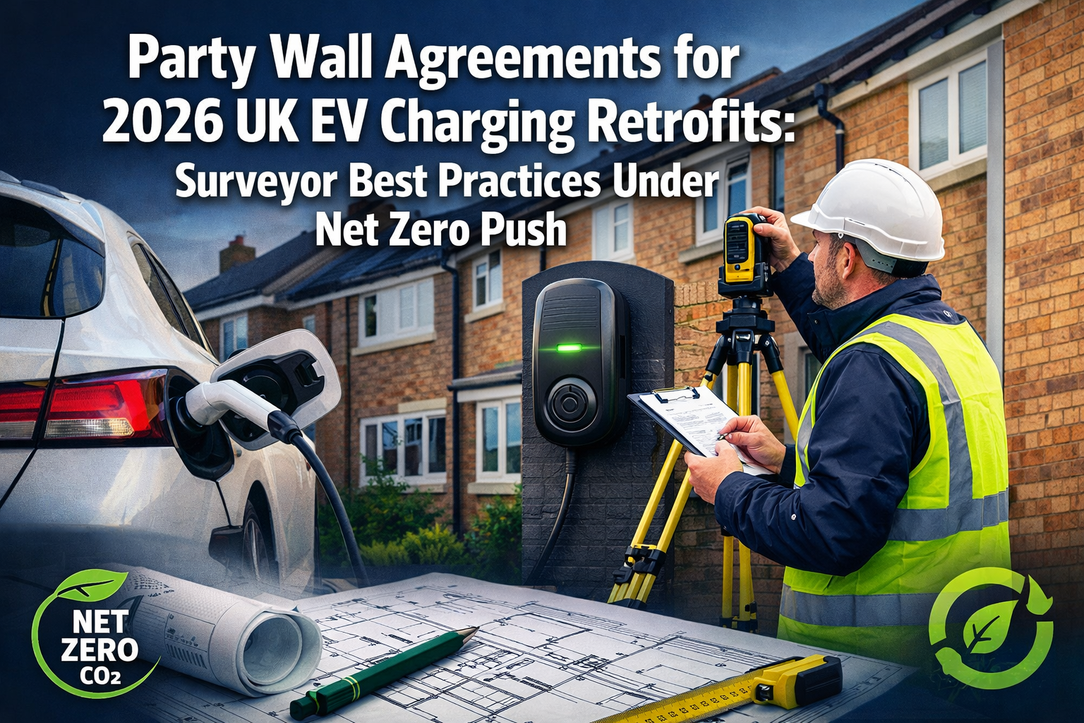 Party Wall Agreements for 2026 UK EV Charging Retrofits: Surveyor Best Practices Under Net Zero Push