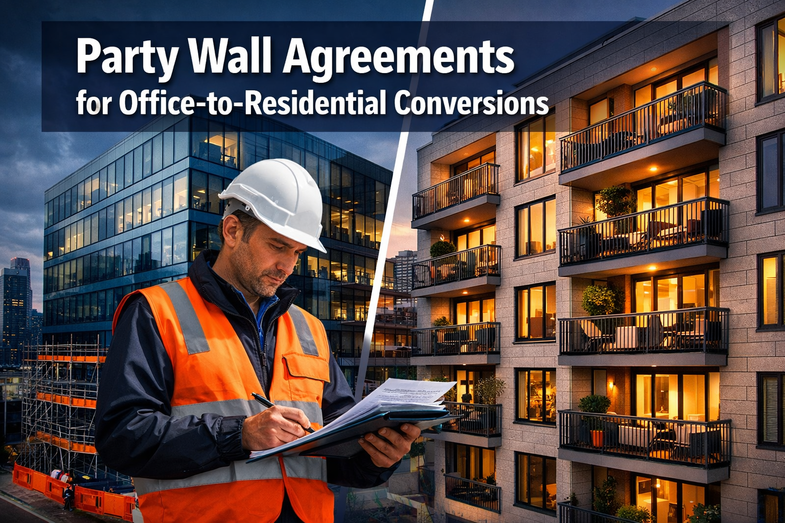 Party Wall Agreements for Office-to-Residential Conversions: Surveyor Essentials in 2026 Permitted Development Surge
