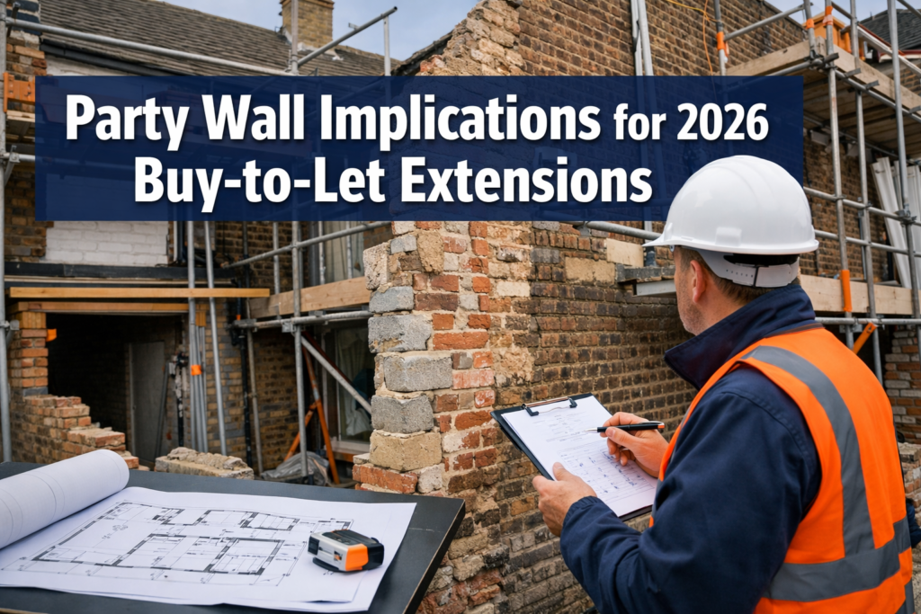 Party Wall Implications for 2026 Buy-to-Let Extensions: Surveyor Protocols Amid Investor-Led Demand