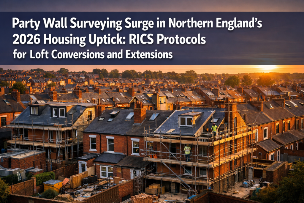 Party Wall Surveying Surge in Northern England's 2026 Housing Uptick: RICS Protocols for Loft Conversions and Extensions