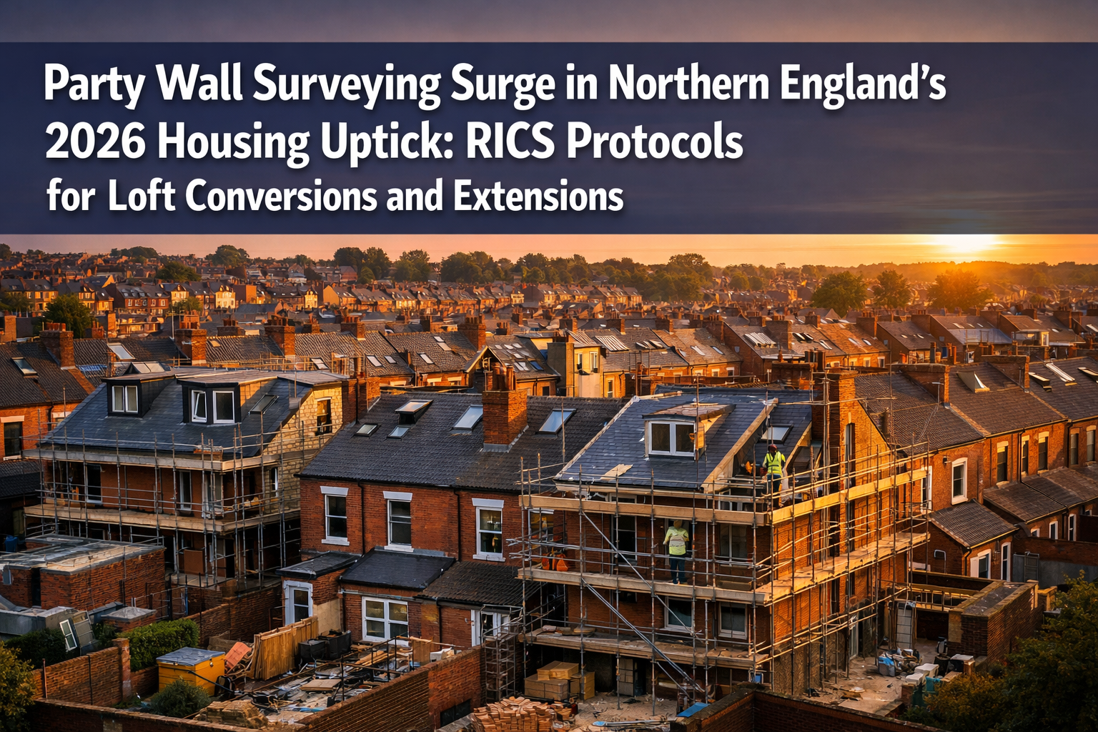 Party Wall Surveying Surge in Northern England's 2026 Housing Uptick: RICS Protocols for Loft Conversions and Extensions