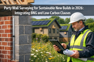 Party Wall Surveying for Sustainable New Builds in 2026: Integrating BNG and Low-Carbon Clauses