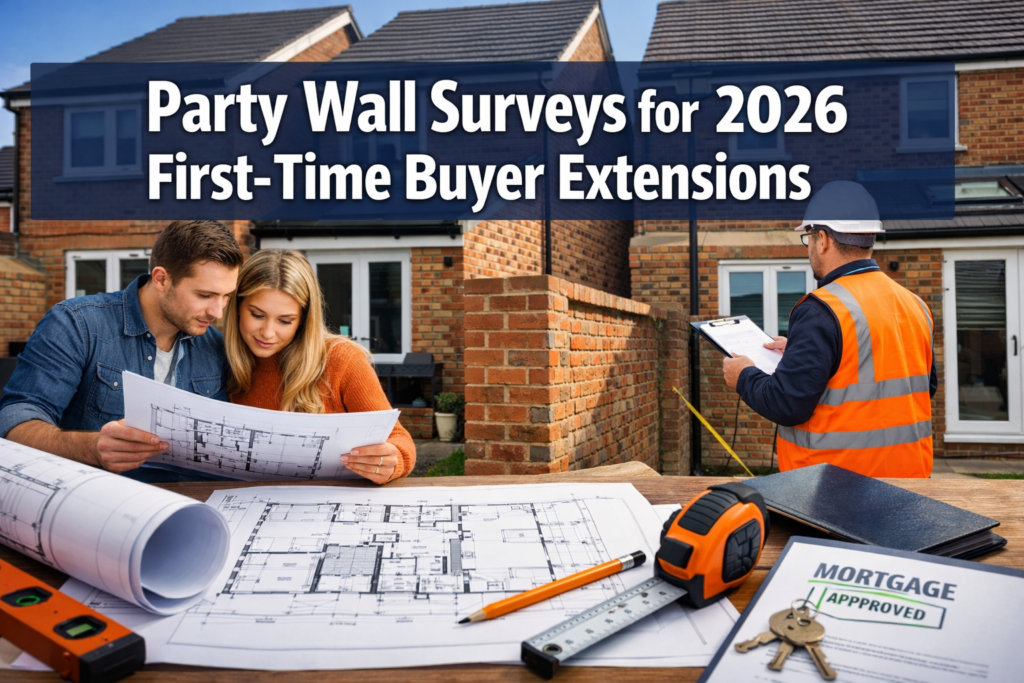 Party Wall Surveys for 2026 First-Time Buyer Extensions: Managing High-Volume Instructions in Improving Affordability Markets