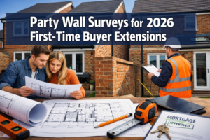 Party Wall Surveys for 2026 First-Time Buyer Extensions: Managing High-Volume Instructions in Improving Affordability Markets