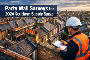 Party Wall Surveys for 2026 Southern Supply Surge: Managing Risks Amid London and South East Listing Increases