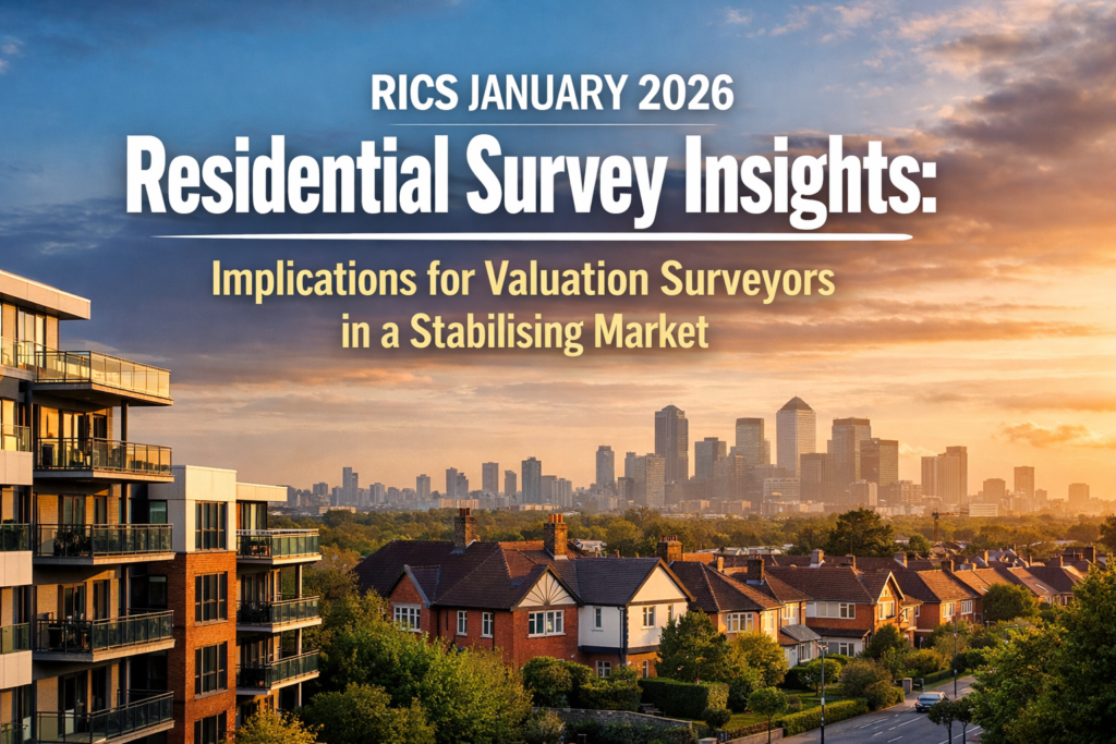 RICS January 2026 Residential Survey Insights: Implications for Valuation Surveyors in a Stabilising Market