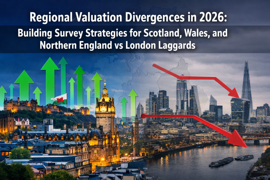 Regional Valuation Divergences in 2026: Building Survey Strategies for Scotland, Wales, and Northern England vs London Laggards