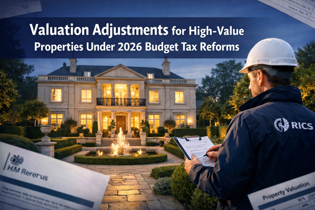 Valuation Adjustments for High-Value Properties Under 2026 Budget Tax Reforms: Surveyor Playbook for £2M+ Homes