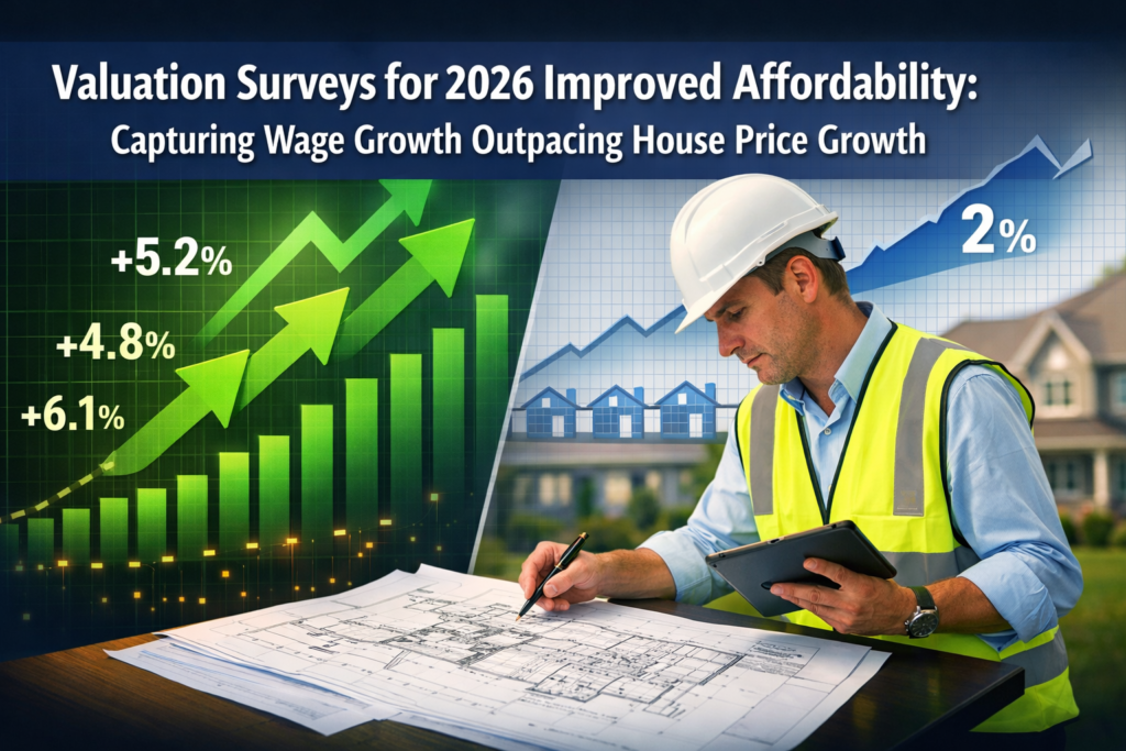 Valuation Surveys for 2026 Improved Affordability: Capturing Wage Growth Outpacing House Price Growth