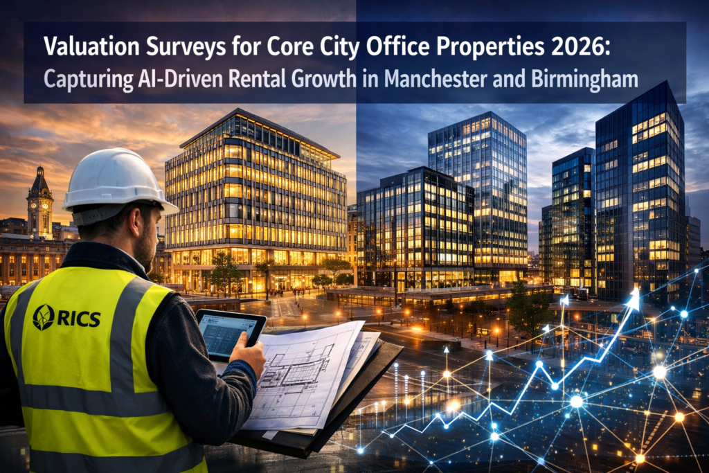 Valuation Surveys for Core City Office Properties 2026: Capturing AI-Driven Rental Growth in Manchester and Birmingham