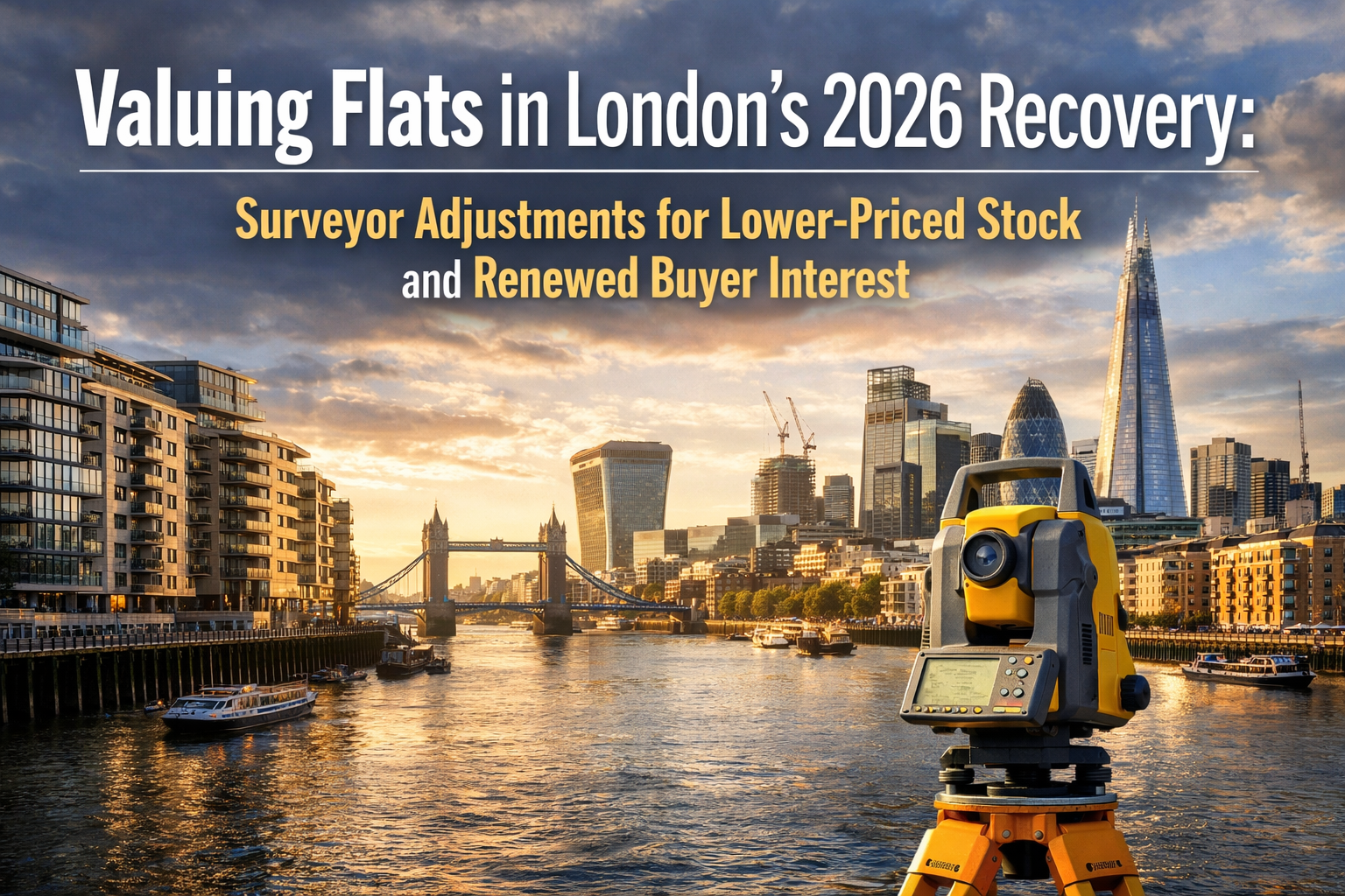 Valuing Flats in London's 2026 Recovery: Surveyor Adjustments for Lower-Priced Stock and Renewed Buyer Interest