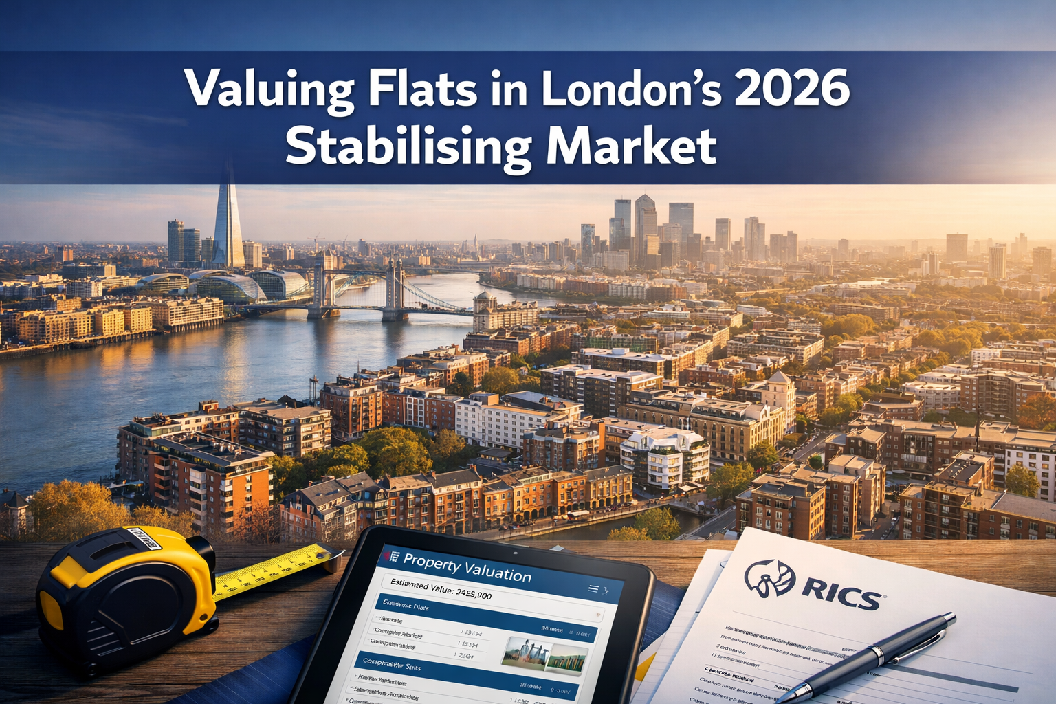 Valuing Flats in London's 2026 Stabilising Market: Surveyor Tools for Affordable Segment Recovery