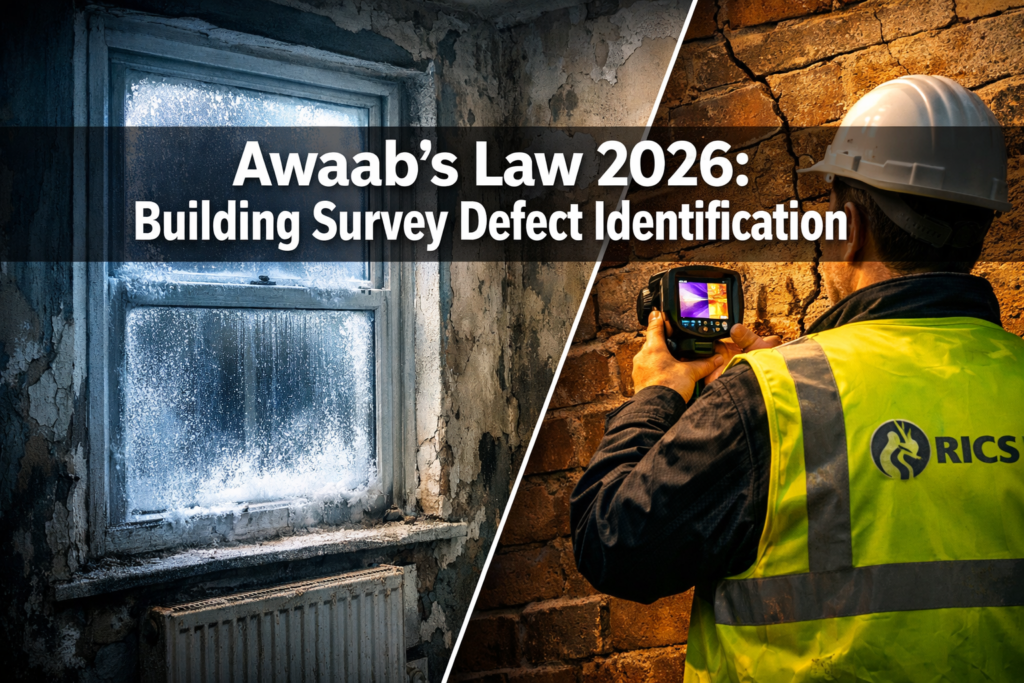 Building Survey Defect Identification Under Awaab's Law 2026: Excess Cold, Structural Collapse, and Fire Hazards in Private Rental Stock