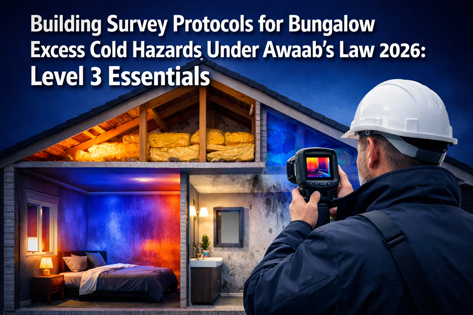 Building Survey Protocols for Bungalow Excess Cold Hazards Under Awaab’s Law 2026: Level 3 Essentials